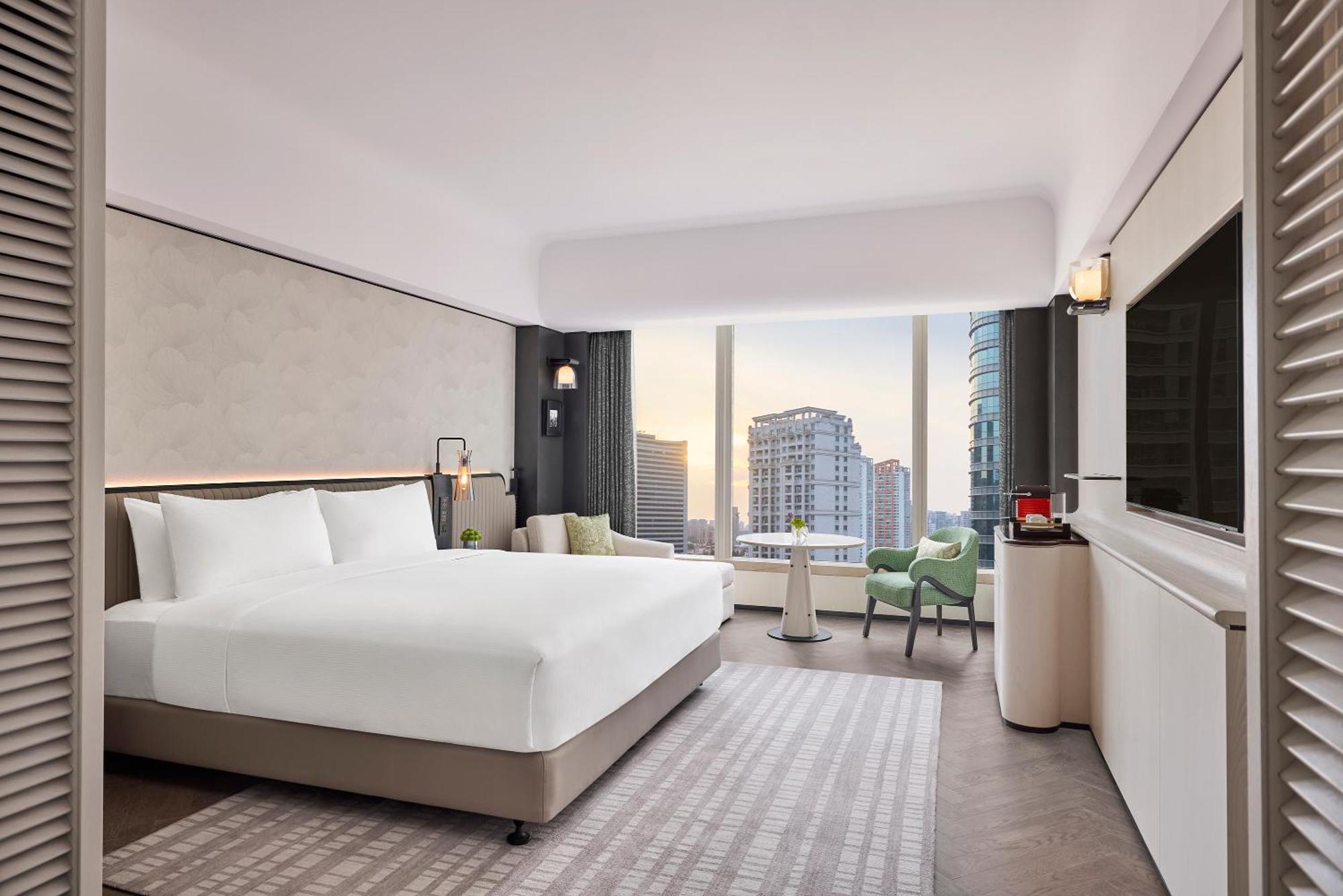 Hilton Shanghai City Center -Steps From Iconic Landmarks Wukang Mansion And Jing'An Temple Luaran gambar