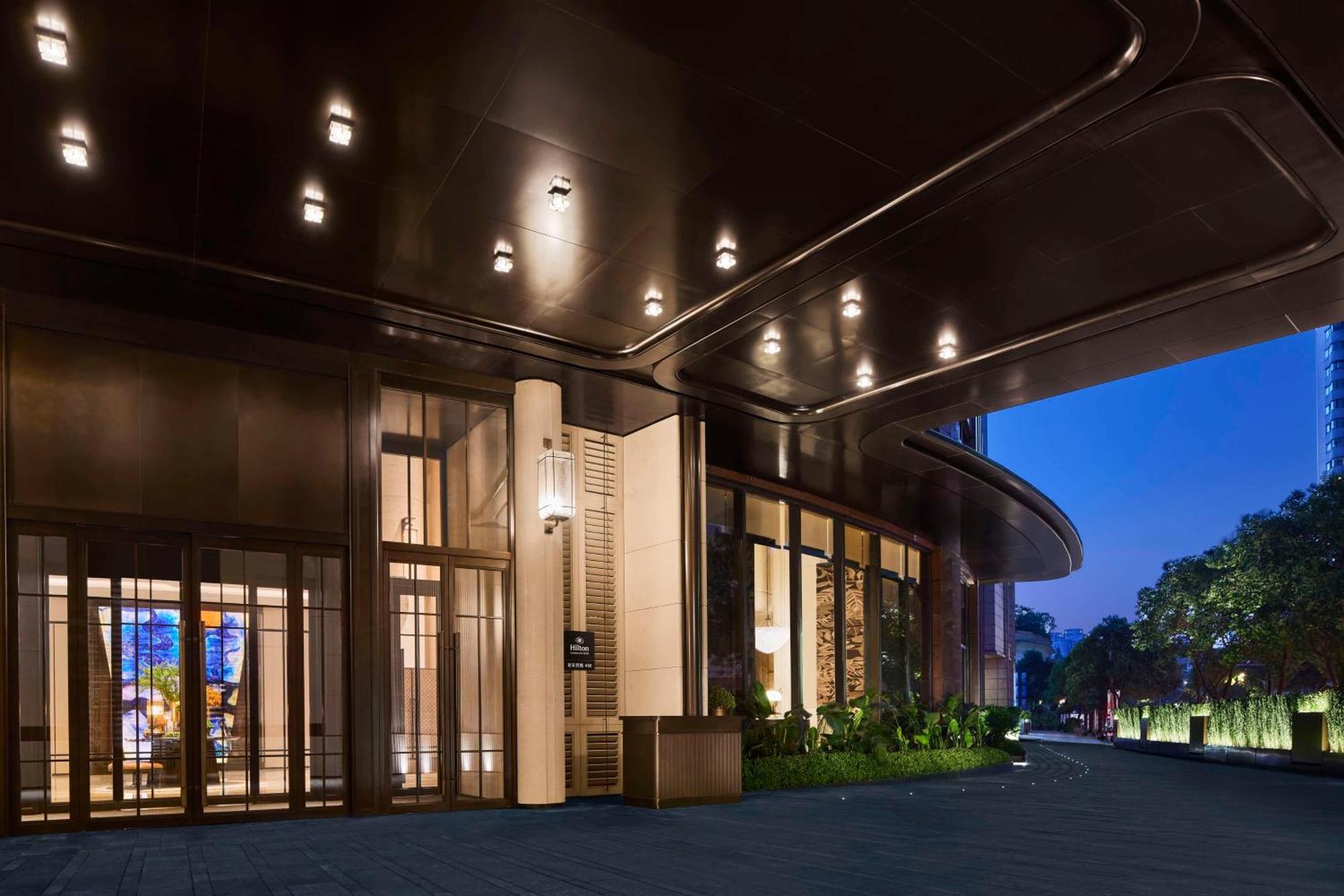 Hilton Shanghai City Center -Steps From Iconic Landmarks Wukang Mansion And Jing'An Temple Luaran gambar
