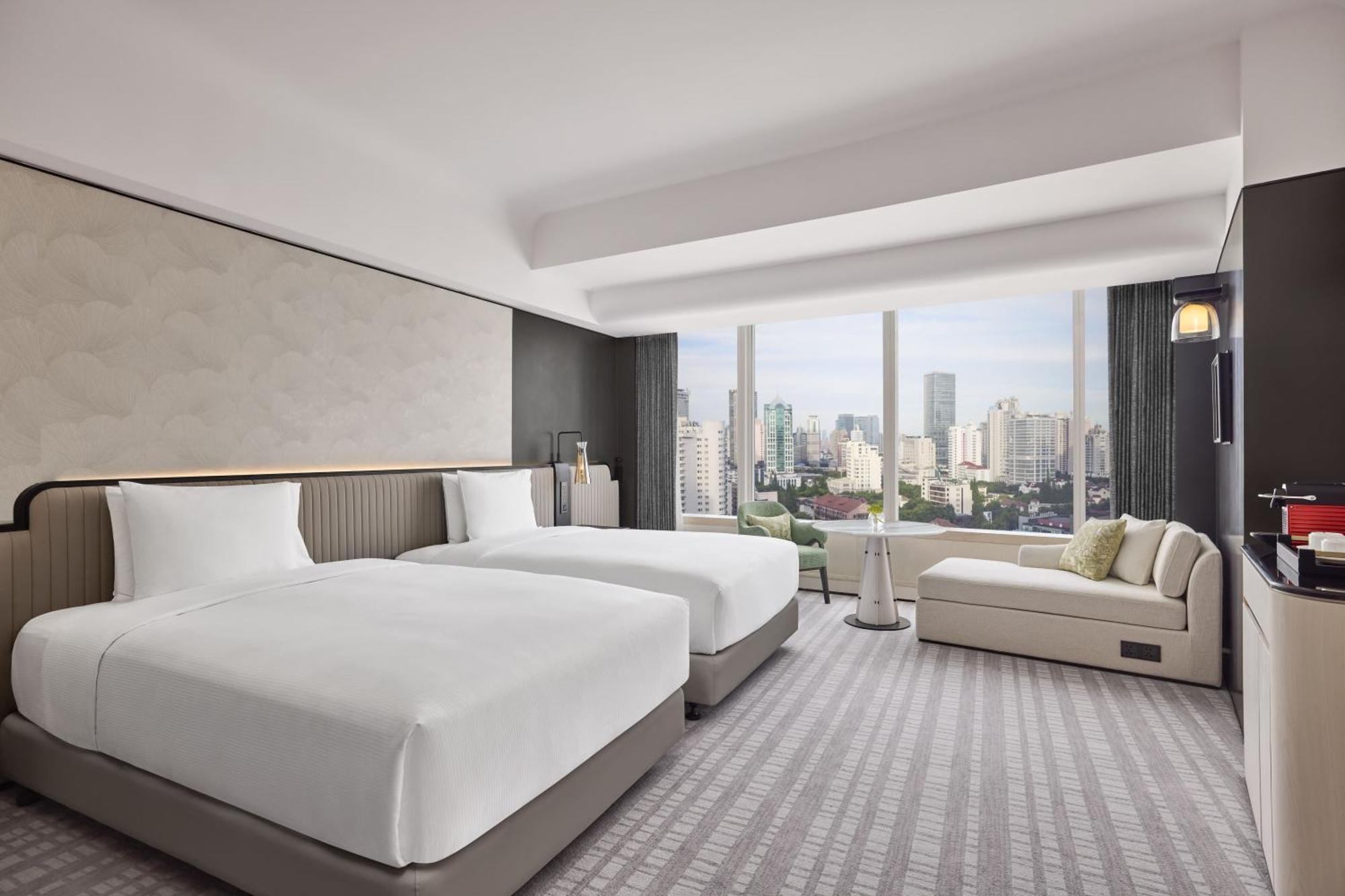Hilton Shanghai City Center -Steps From Iconic Landmarks Wukang Mansion And Jing'An Temple Luaran gambar