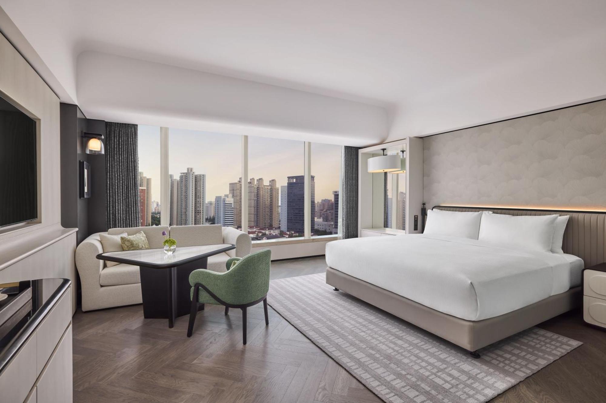 Hilton Shanghai City Center -Steps From Iconic Landmarks Wukang Mansion And Jing'An Temple Luaran gambar
